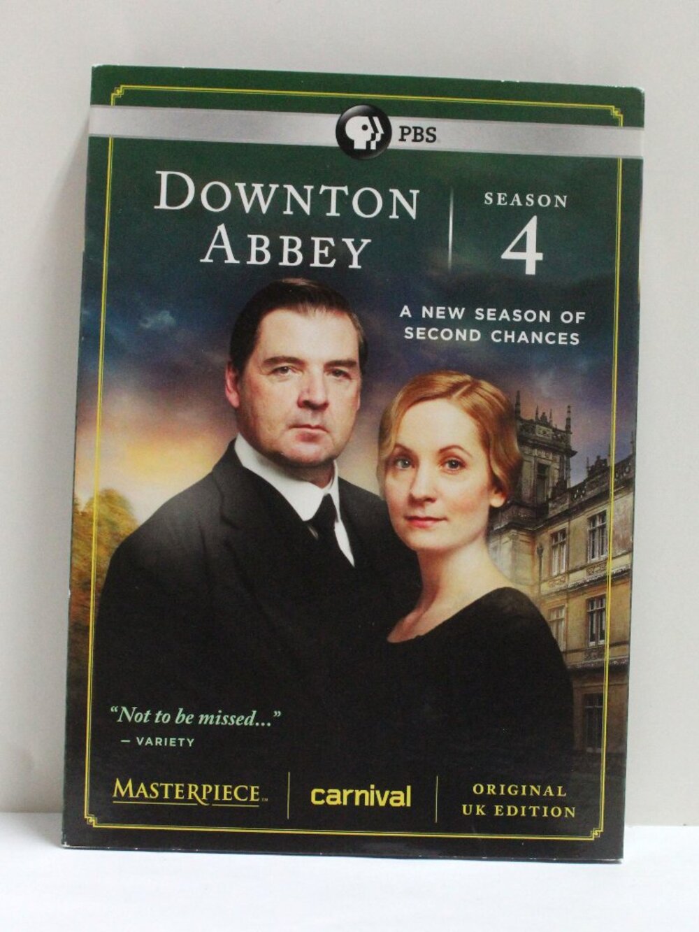 Downton Abbey Season 4 Original UK Edition DVD In Sealed Package